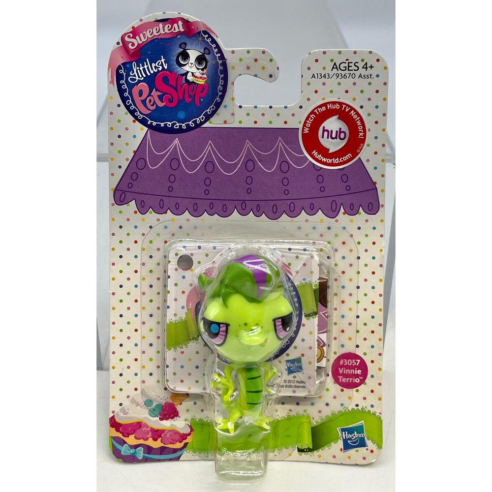 2012 Sweetest Littlest Pet Shop #3057 Vinnie Terrio A1343/93670 Asst. NIP